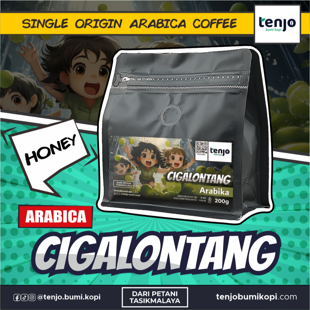 

Kopi Arabika Cigalontang Tasikmalaya FULLWASH