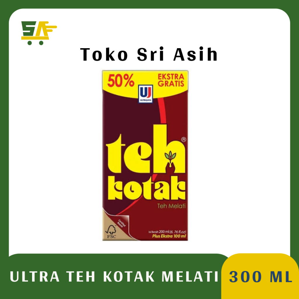 

Ultra Teh Kotak Jasmine ( 300ML ) - Teh Kotak - Teh Jasmine