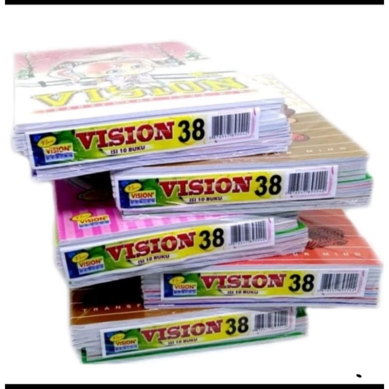 

READY... BUKU TULIS VISION, SIDU PERPACK