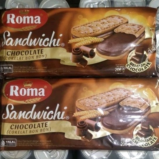 

Roma Sandwich coklat 189gr ED Des 25