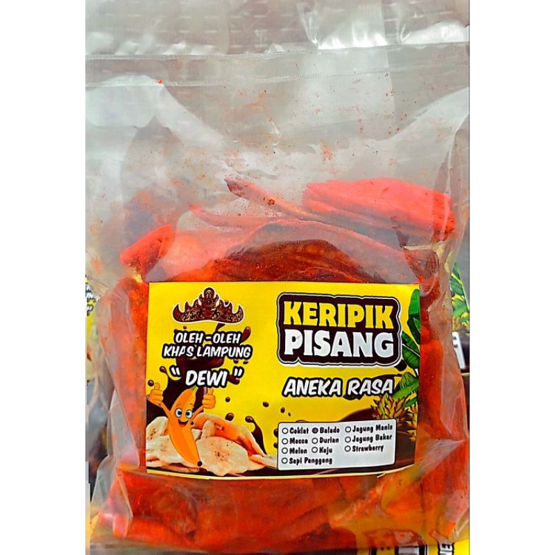 

KERIPIK PISANG BALADO KHAS LAMPUNG