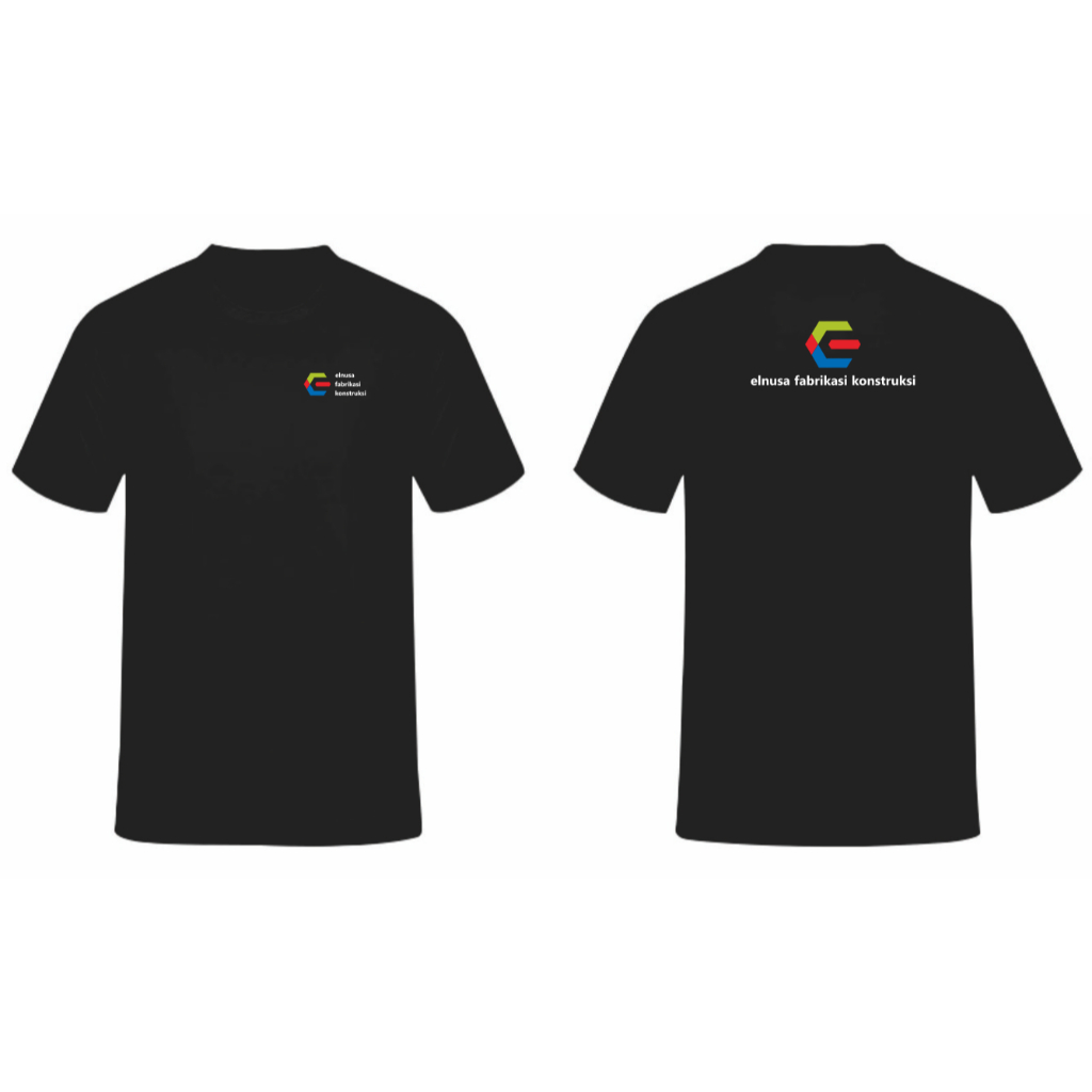 T-SHIRT KAOS ELNUSA FABRIKASI KONSTRUKSI