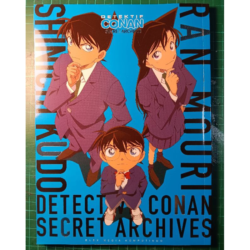 Detektif Conan bahasa indonesia Deketif conan merch Secret Archives Official Fan Book (second hand)