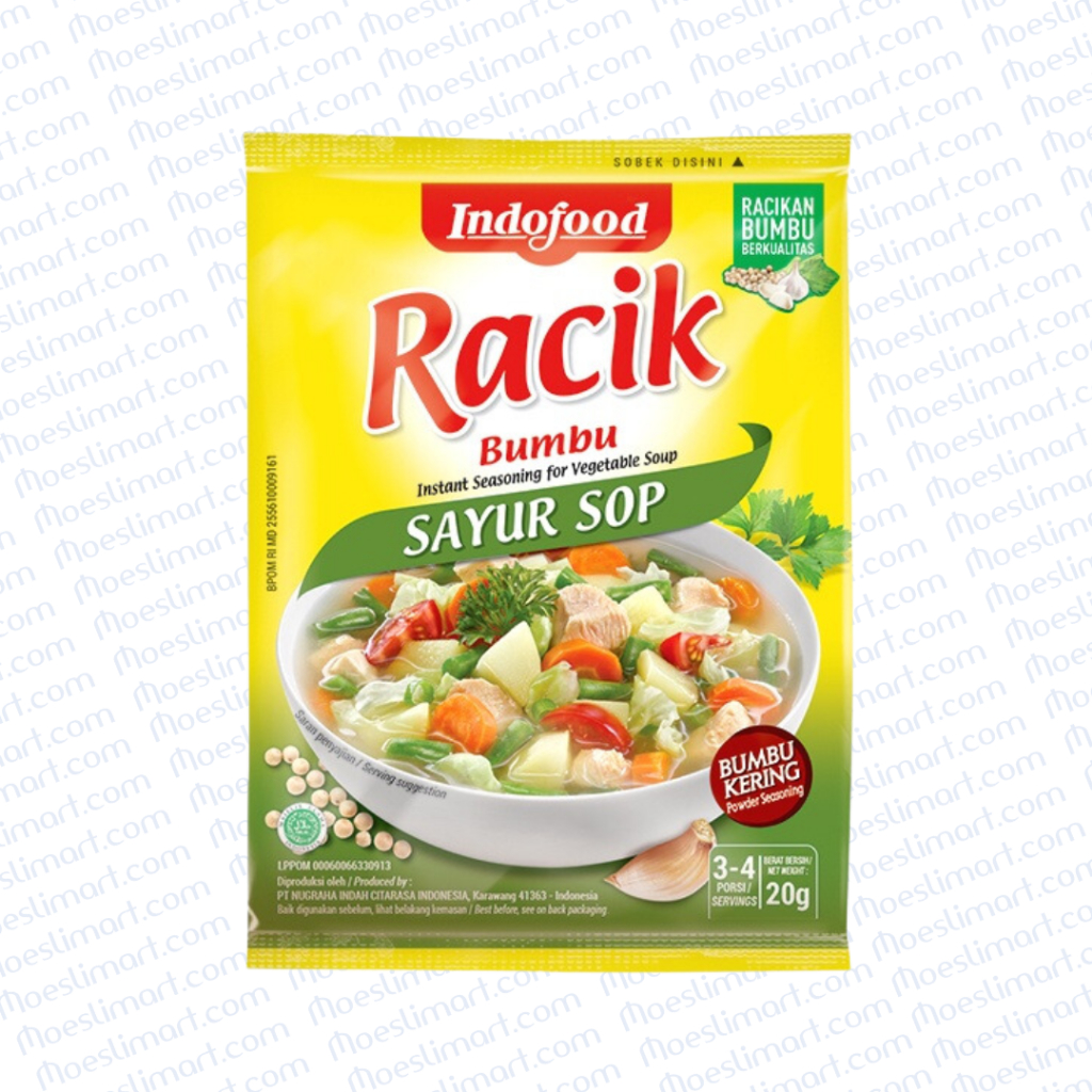 

Indofood Racik Bumbu Instan Sayur Sop 20 g