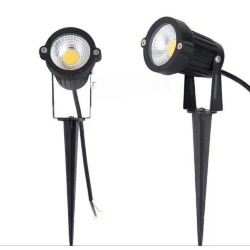 Lampu Sorot Taman Tancap COB 5W Outdoor/ Lampu Tembak Sorot Taman Tancap COB 5W Outdoor