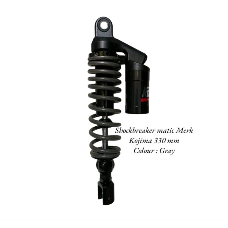 Shock Tabung Atas Hitam Kojima 330mm Matic Beat Scoopy Genio