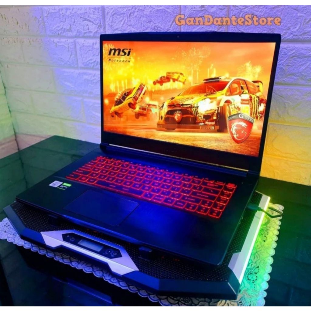 MSI Gaming Laptop GF63 GTX ™ 1650 Ti 15.6 inch FHD IPS