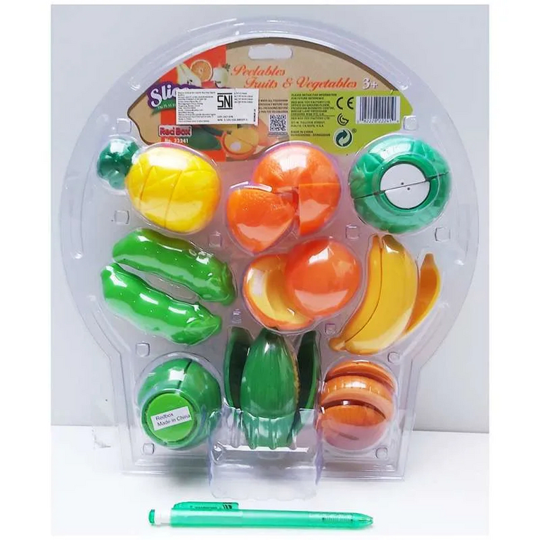 MAINAN REDBOX RB-22241 PEELABLE FRUIT & VEGETABLES