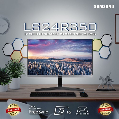 MONITOR 24 INCI SAMSUNG FLAT