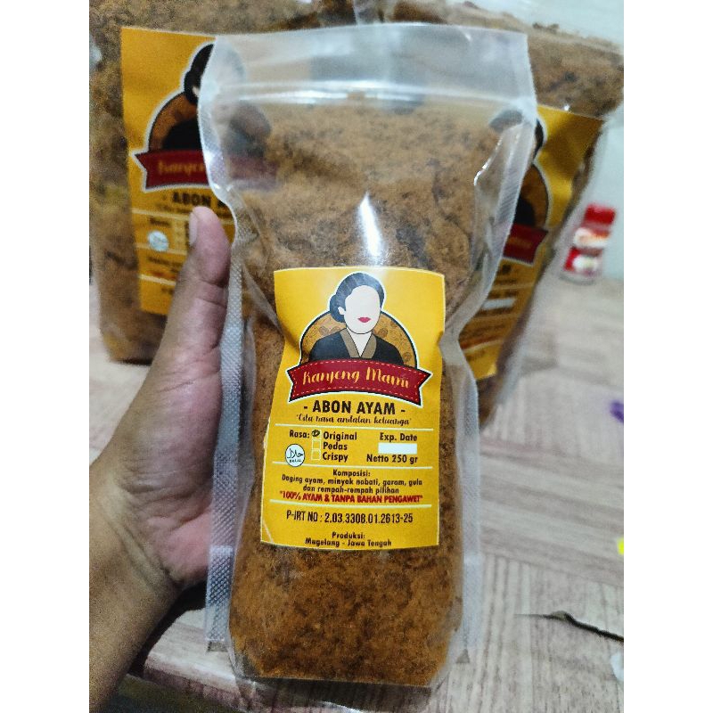 

Abon ayam Kanjeng mami