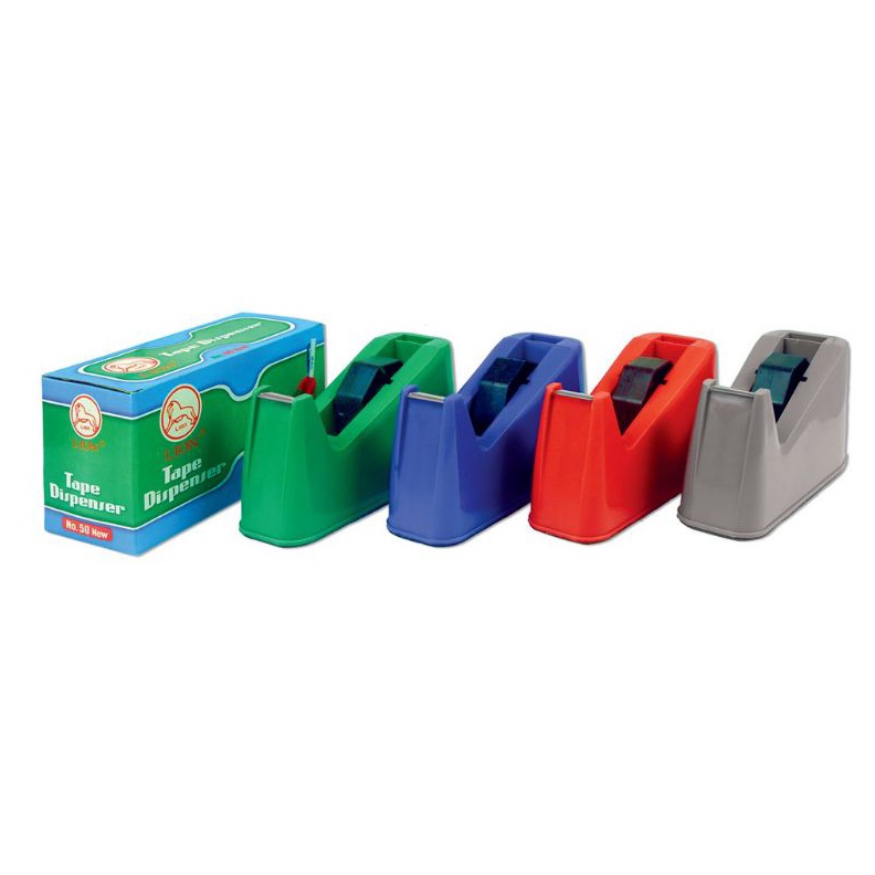

KODE N6J Tape dispenser lion 5 tempat selotip tape cutter 1