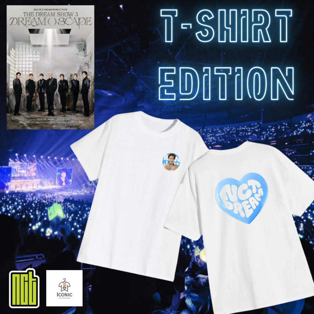 BAJU KAOS NCT DREAM RENJUN T-SHIRT THE DREAM SHOW 3 DREAMSCAPE