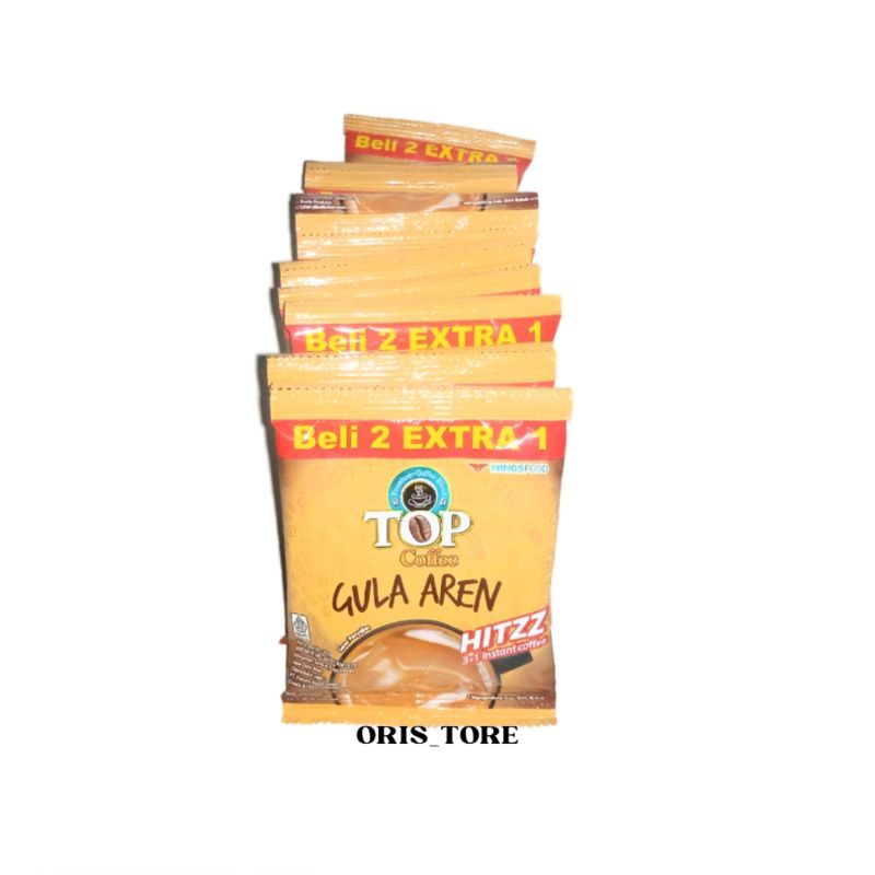 

TOP Gula Aren 1 Renceng Isi 15 Sachet Berat Persachet 22 Gram