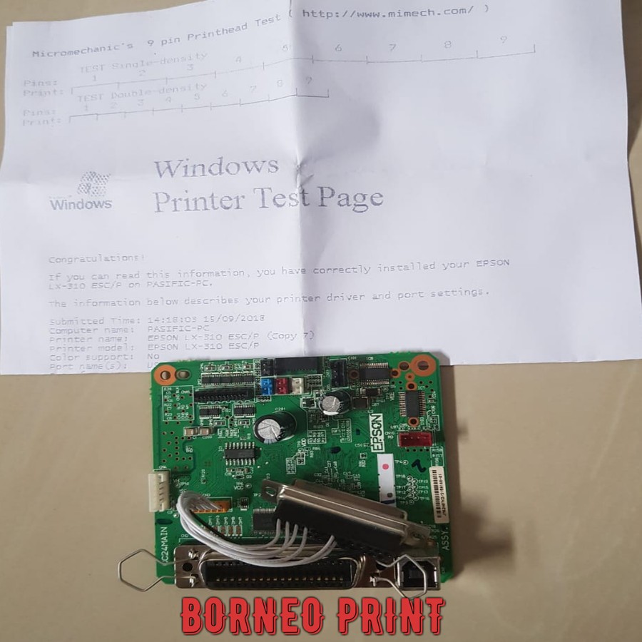 MAINBOARD    LX310  LX-310 - SECOND  GARANSI NORMAL