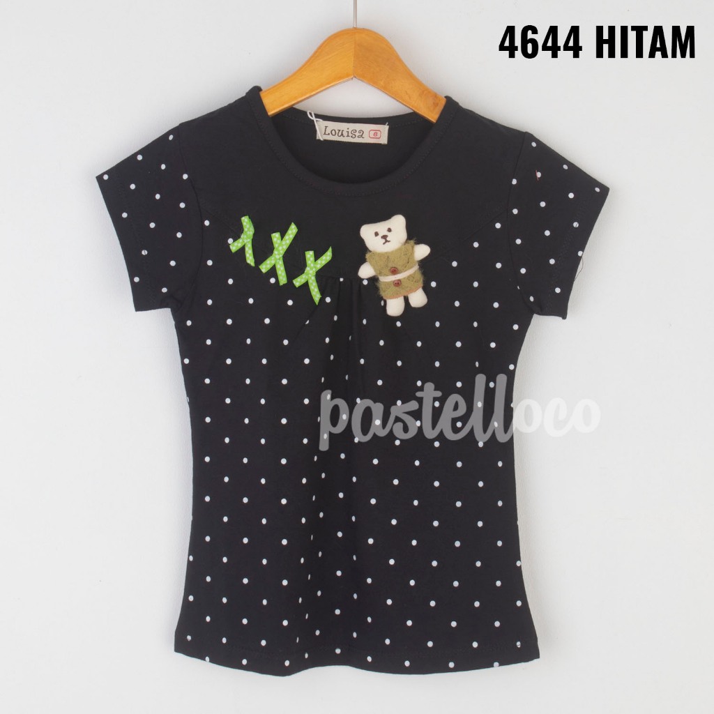 LOUISA Kaos Anak Perempuan Atasan Anak Cewe Lengan Pendek 44595