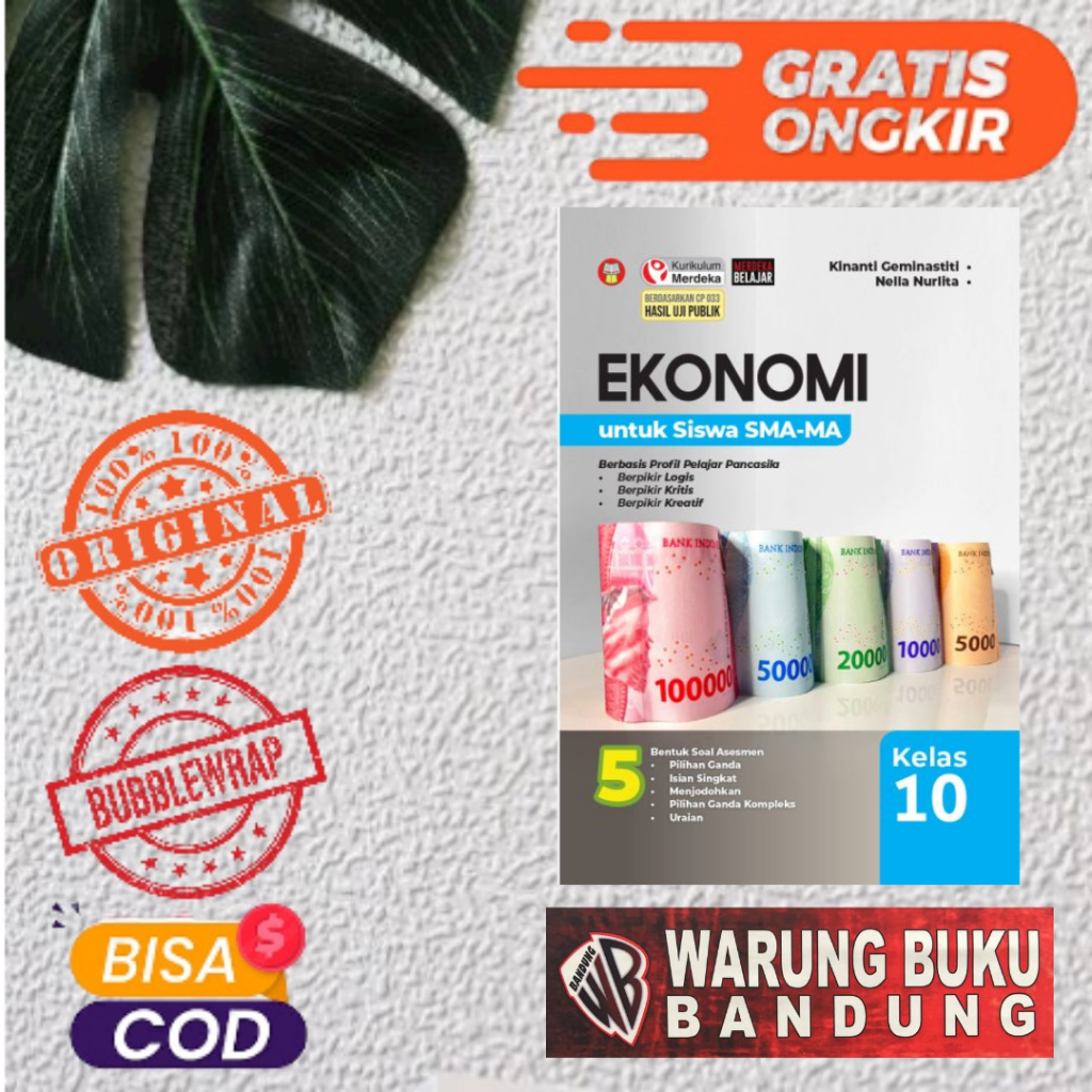 BUKU IPS-EKONOMI UNTUK SISWA SMA-MA KELAS 10 - YRAMA WIDYA