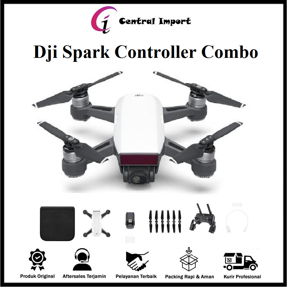 Dji Spark Controller Combo - Dji Spark Combo Controller Original