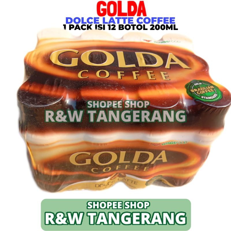 

Golda Coffee Rasa Dolca Latte 1 Pack Isi 12 Botol 200ml