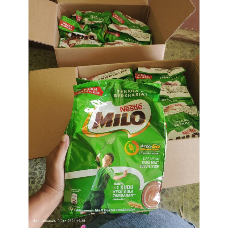 

Milo 1.8 kg ori malaysia kemasan robek duiiiiiikit / sale milo 1.8 kg ori malaysia
