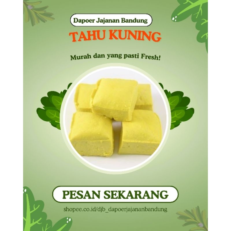 

[ DJB JASTIP ] TAHU BANDUNG/ ANEKA TEMPE Rp. 7.000