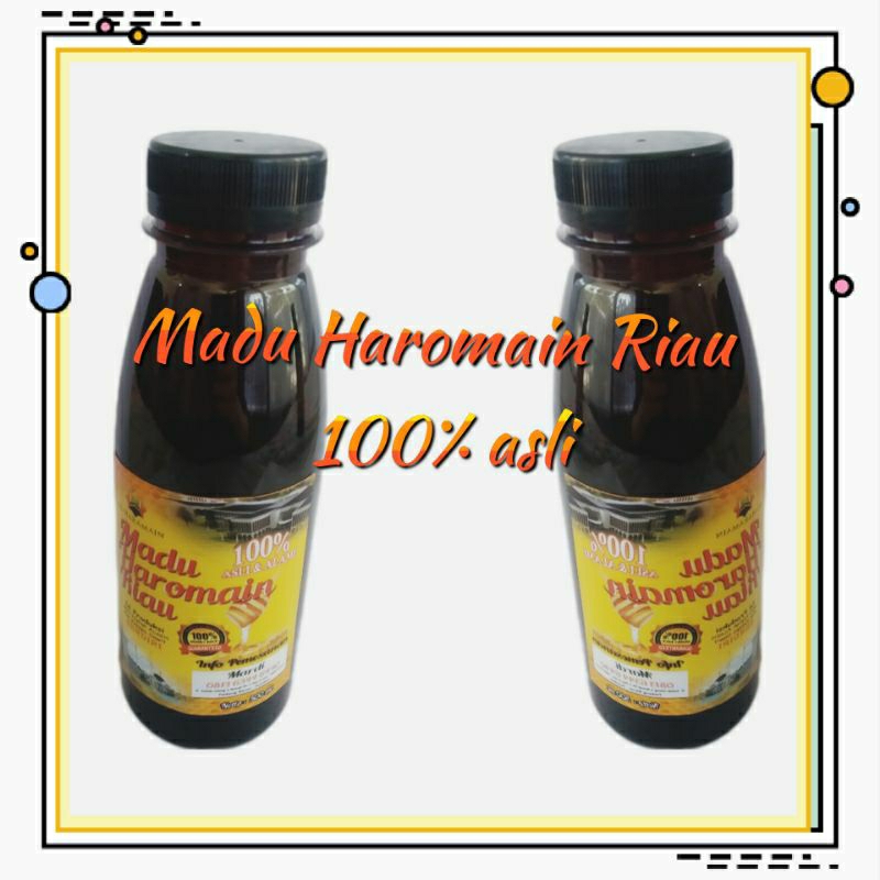 

Madu Haromain Riau Madu Asli