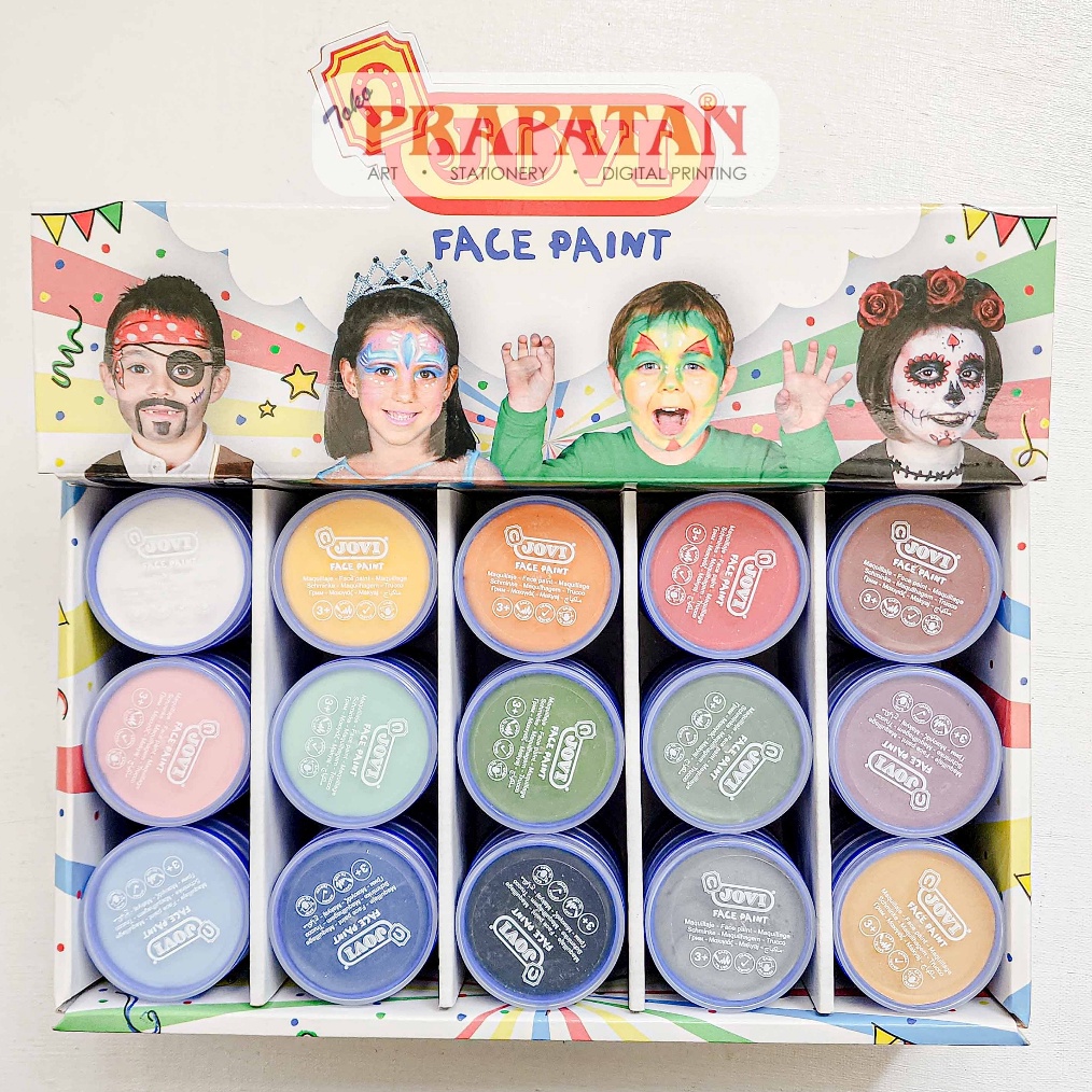 

KODE L38B Jovi Face Paint 8ml Face Body Painting Set Cat Wajah