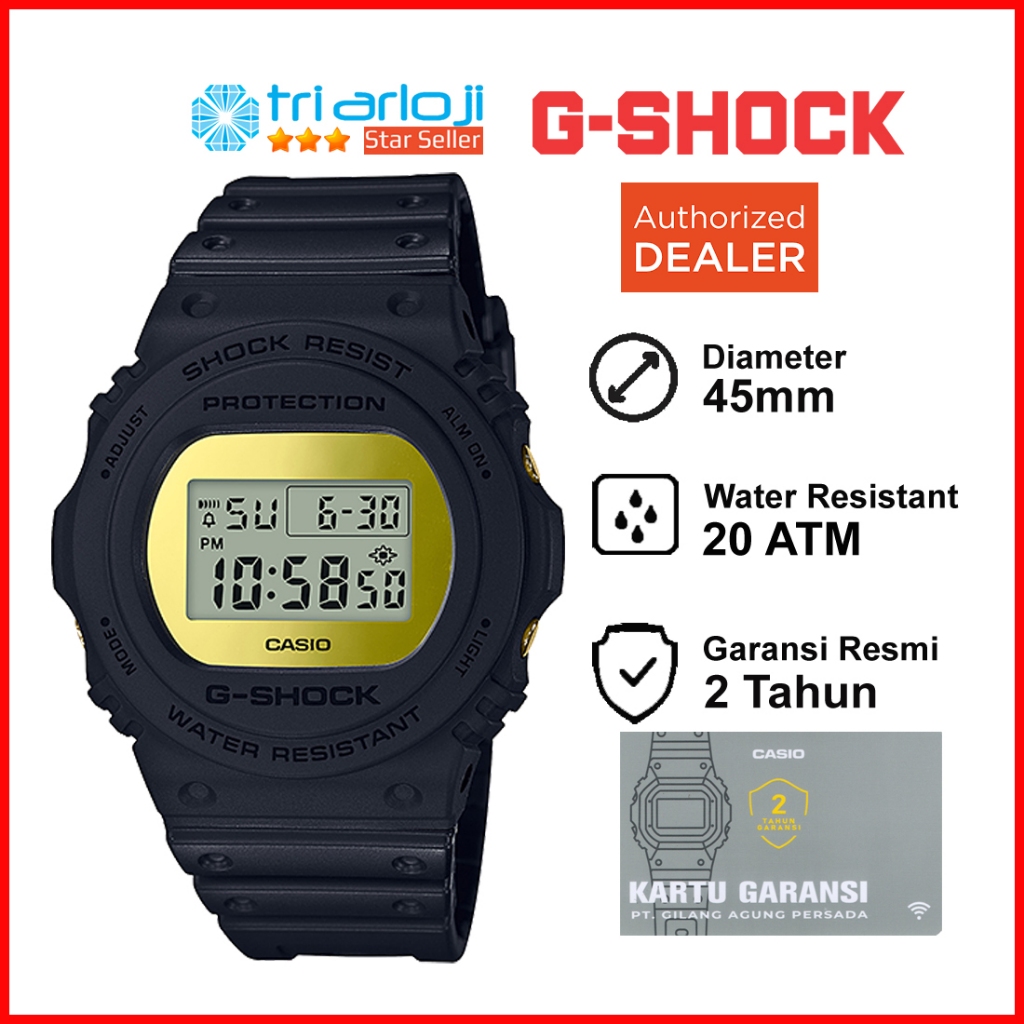 Casio G-Shock DW-5700BBMB-1DR - Jam Tangan Pria GShock DW-5700BBMB-1 DW-5700BBMB DW5700BBMB