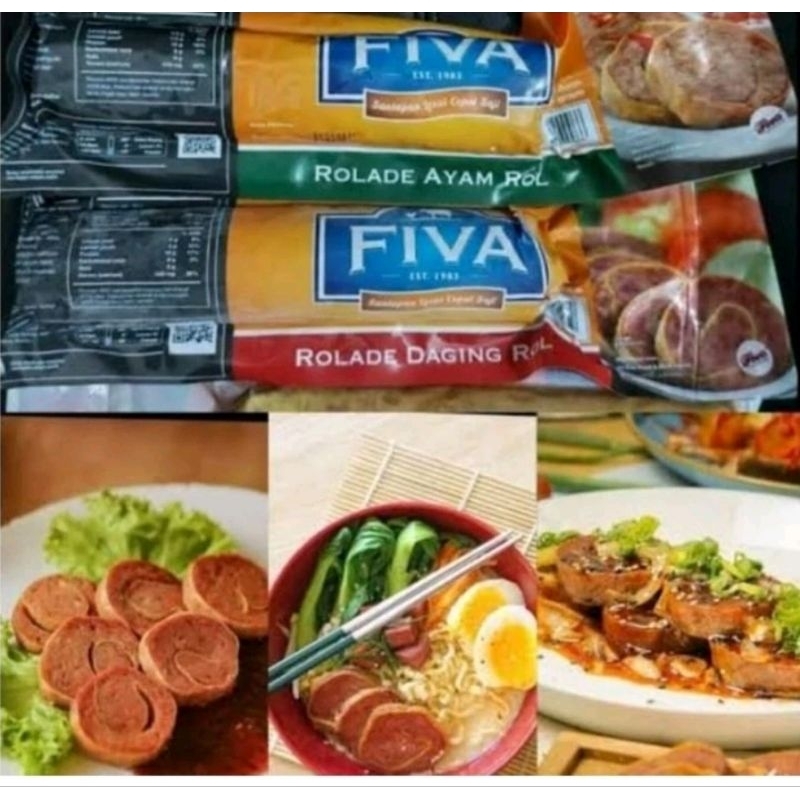 

FIVA Rolade 400gr Daging Sapi & Ayam