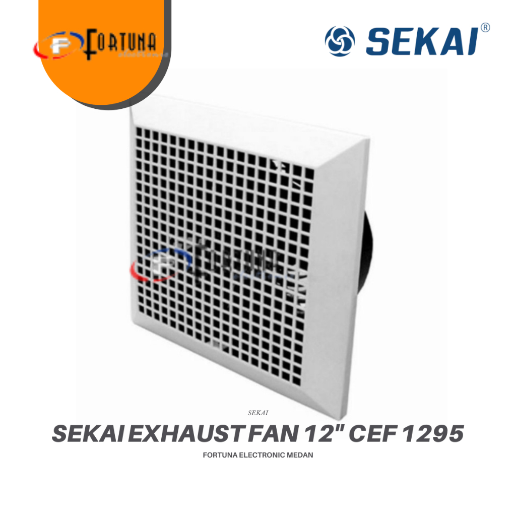 SEKAI EXHAUST FAN CEF 1295 EXHAUST PLAFON 12INCH MEDAN