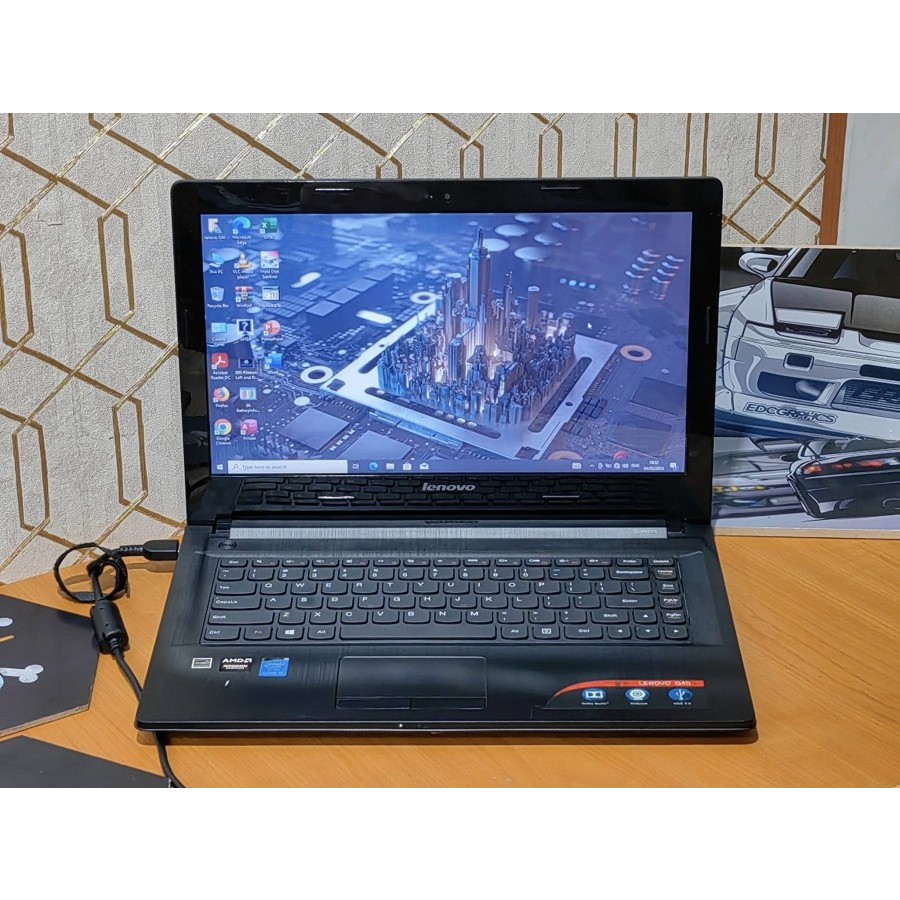Laptop Second Lenovo G40 Core i5-5200u RAM 8GB SSD 256Gb 14inc