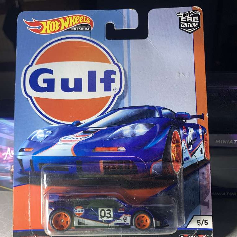 HOTWHEELS DIECAST MCLAREN F1 GULF