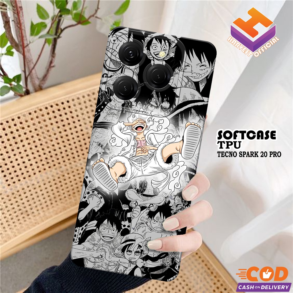 Case Hp Tecno Spark 20 Pro - Softcase Tecno Spark 20 Pro - Casing Tecno Spark 20 Pro - Kesing Tecno 