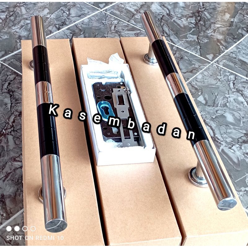 Gagang pintu rumah stainless 60cm handle pintu tarikan pintu rumah stainless