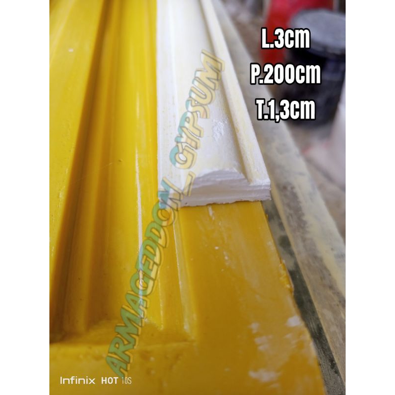 Cetakan Lis gypsum