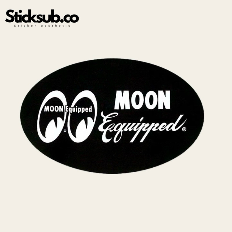 

Sticker MoonEquipped / sticker premium / paket stiker