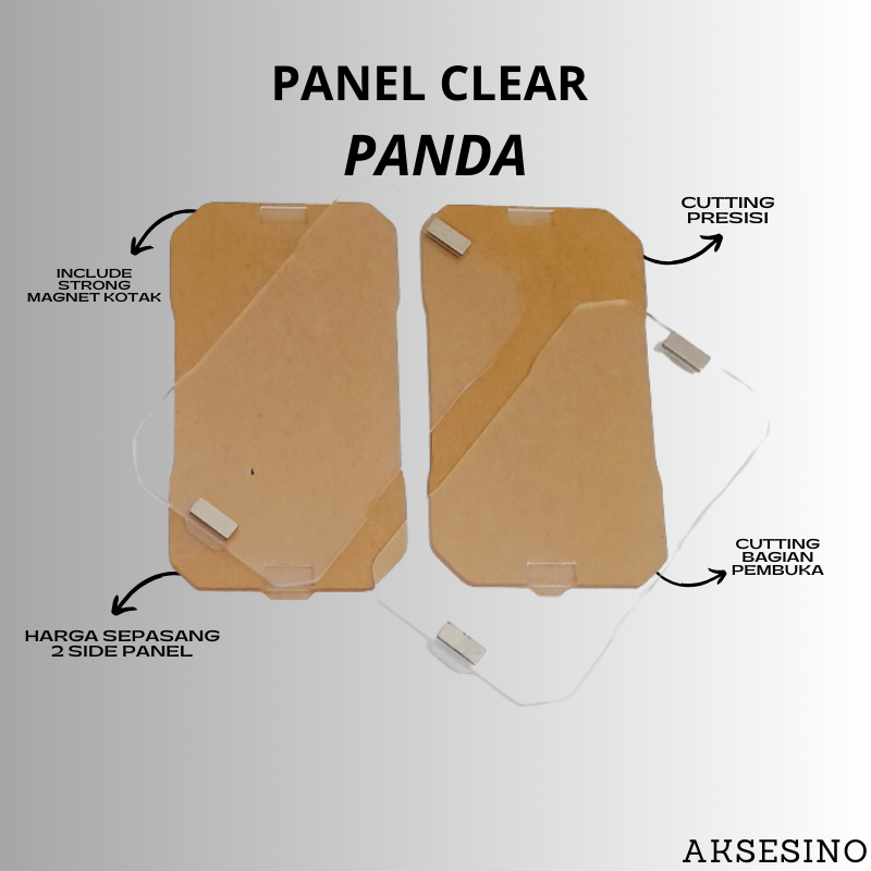 

Akrilik Panda Bening Transparan Penutup Cover