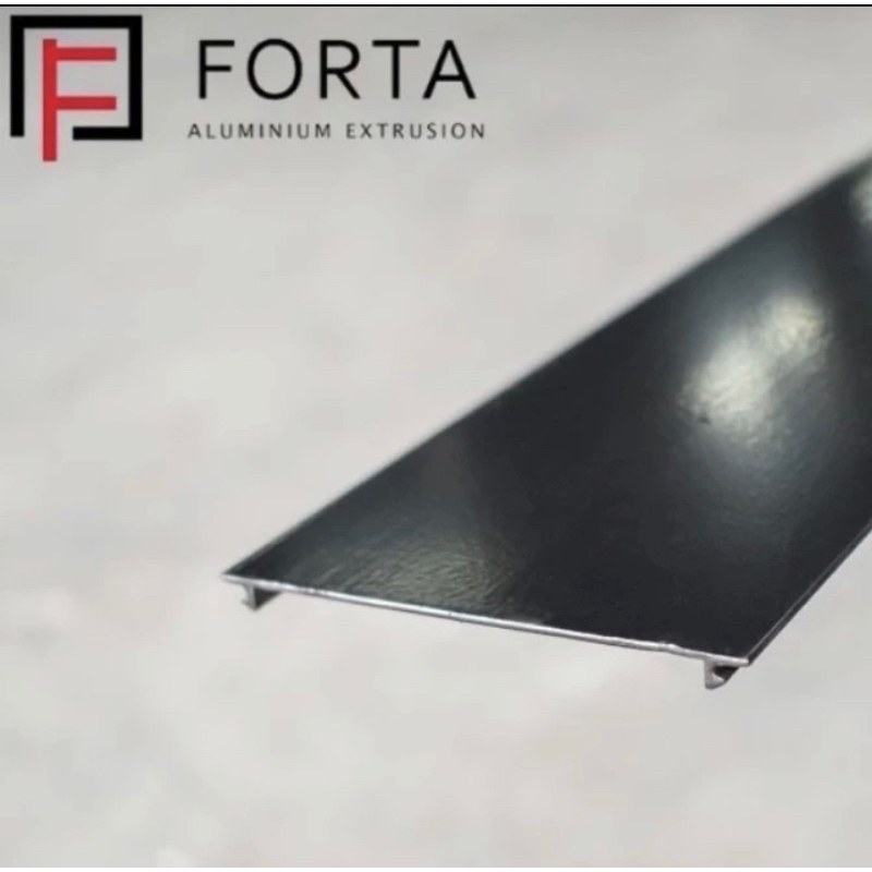 Aluminium Forta Kusen 3" 0411 Tutup Rata Aluminium Batangan