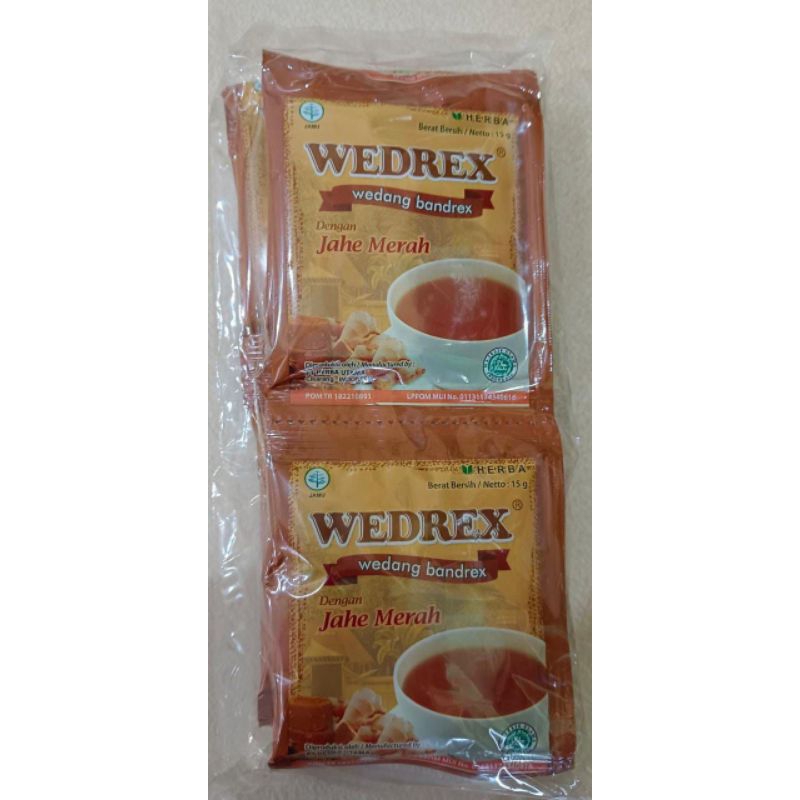 

jahe merah WEDREX