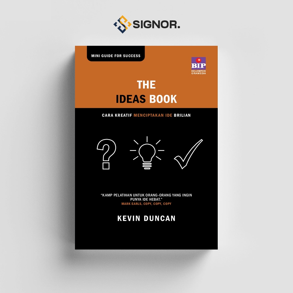 

[ID1298] The Ideas Book (Cara Kreatif Menciptakan ide Berlian) - Kevin Duncan