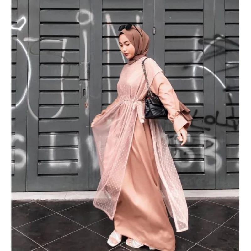 Violeta outer tile dot/outer only /outer lace/outer brukat rompi