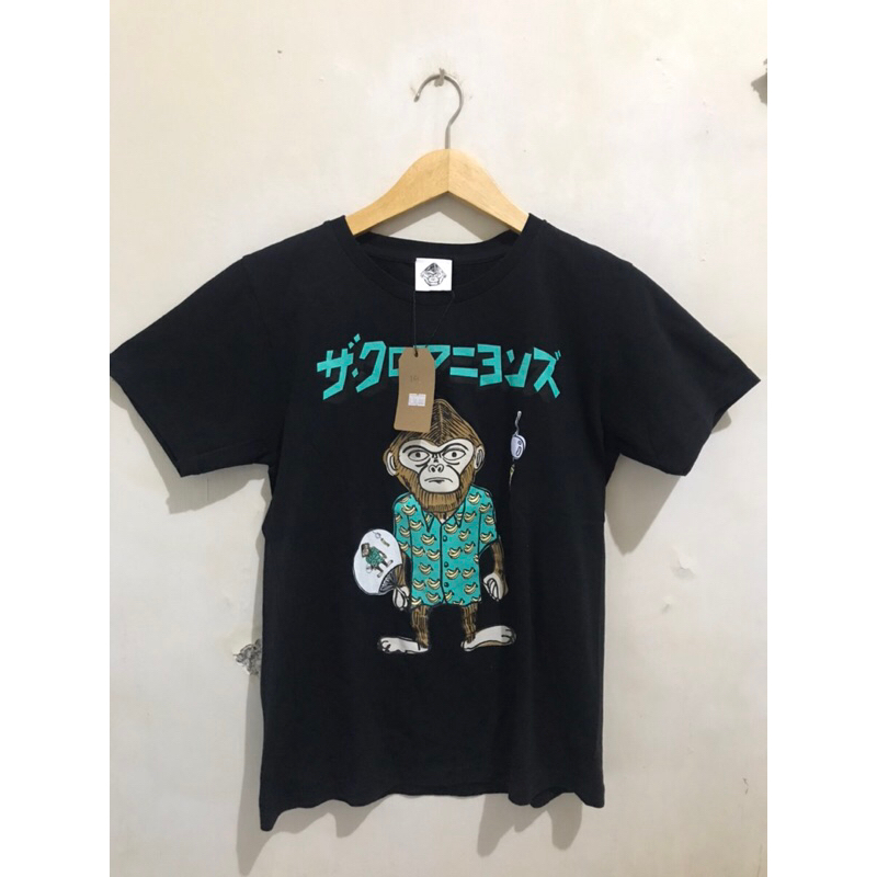 Pakaian Atasan Wanita Kaos Lengan Pendek Unisex Brand Jepang