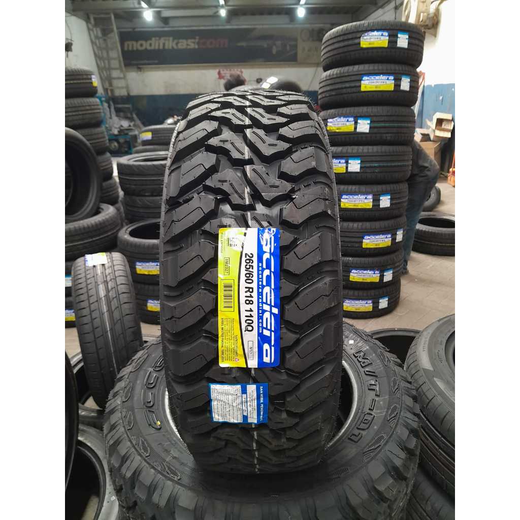 Ban mobil murah merk accelera mt ukuran 265 60 ring 18 ban mobil offroad ban mobil tubeless