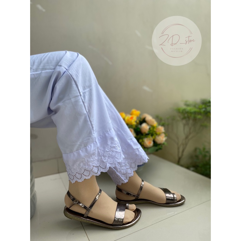 Celana Panjang Ihrom Wanita Bahan Katun