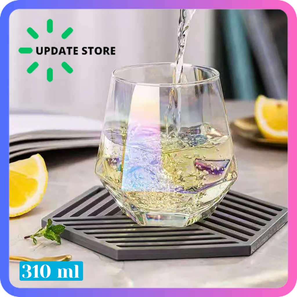 Gelas Minuman Diamond Crystal Borosilicate Glass 310 ml