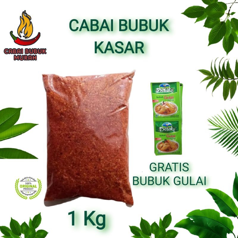 

CABAI BUBUK MURAH GILING KASAR GRATIS BUBUK GULAI