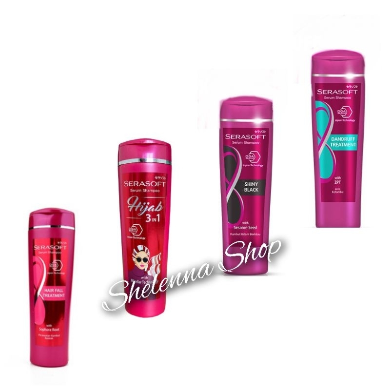 Serasoft Serum Shampoo Rontok Ketombe 340ml