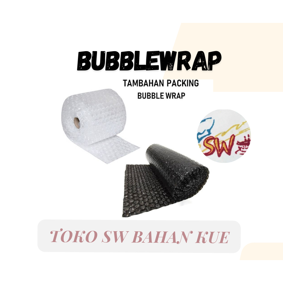 

BUBBLE WRAP/ TAMBAHAN PACKING EXTRA SAFETY (DUS ATAU BUBBLEWRAP)