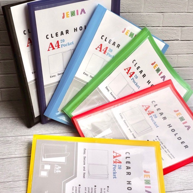 

Borong Untung Clear Holder A4 2 Poket