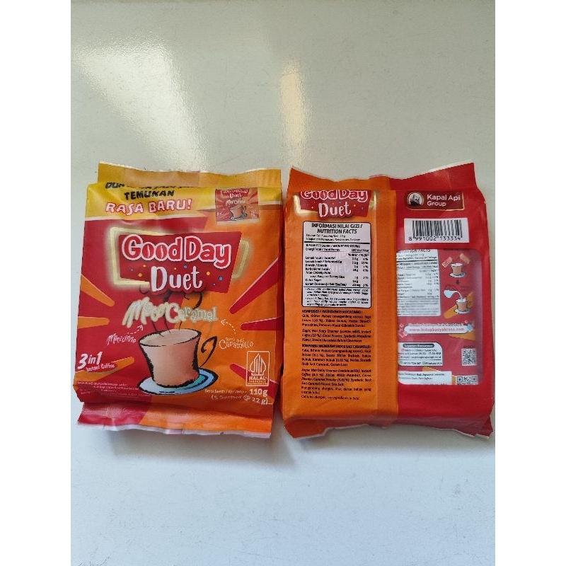 

Good Day Duet 3in1 Instant Coffee 5x22gr