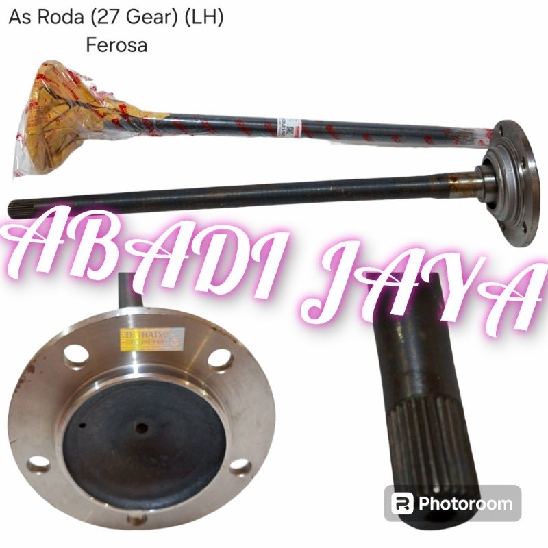 AS RODA STIK AS BELAKANG PANJANG LONG DAIHATSU FEROSA FEROZA GIGI 27 ORIGINAL
